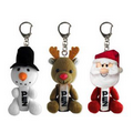 Winter Plush Pez Dispenser Keychain